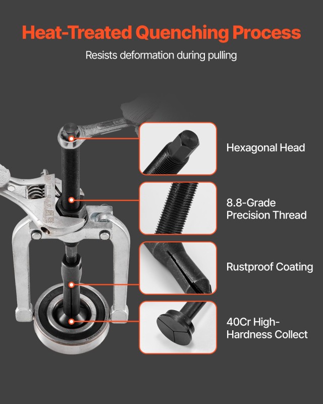 VEVOR Σετ Εξαίρεσης Ρουλεμάν 16 Τεμαχίων (1/4 - 2-1/3 ίντσες) HCSNZ...