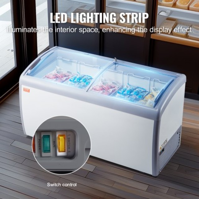 Επαγγελματική Βιτρίνα Παγωτού VEVOR 460 L  LDSBQLZSJ163YNM3DV2
