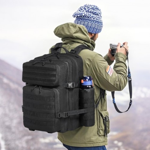VEVOR  Στρατιωτικό Σακίδιο 45L με Molle & 3 Θήκες ZSBBMKSHS45LT750IV0