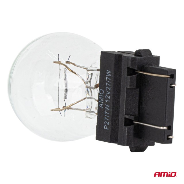 AMIO Σετ 10 τμχ Λαμπτήρας Αλογόνου P27/7W 12V 27/7W W2.5X16q  04513