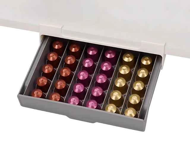 Οργανωτής για Κάψουλες Καφέ Nespresso Κρεμαστός  – 30 Θέσεων με Συρ...