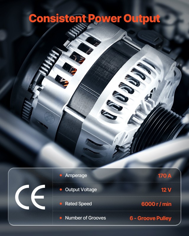 VEVOR Δυναμό Αυτοκινήτου για Buick Enclave Base 2012-2013 & GMC Aca...