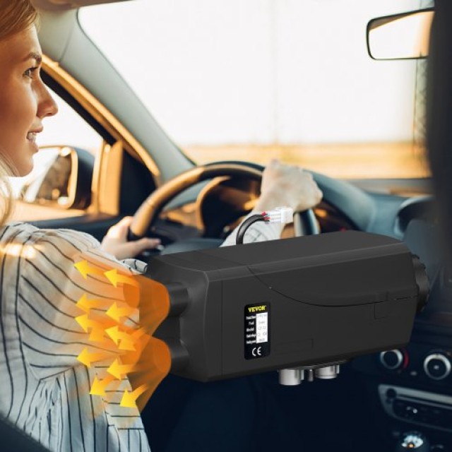 VEVOR  8KW Αερόθερμο Diesel, 12V Θερμαντήρας με LCD και Σιγαστήρα για Οχήματα Σκάφη Τροχόσπιτα  ZCJRQ12V8KWYJXS01V0