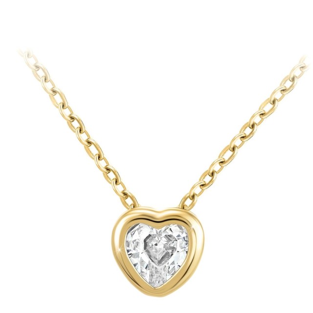 So Charm Κολιέ Καρδιάς Διακοσμημένο με Κρύσταλλα Swarovski, Χρυσό B... So Charm Κολιέ Καρδιάς Διακοσμημένο με Κρύσταλλα Swarovski, Χρυσό B...