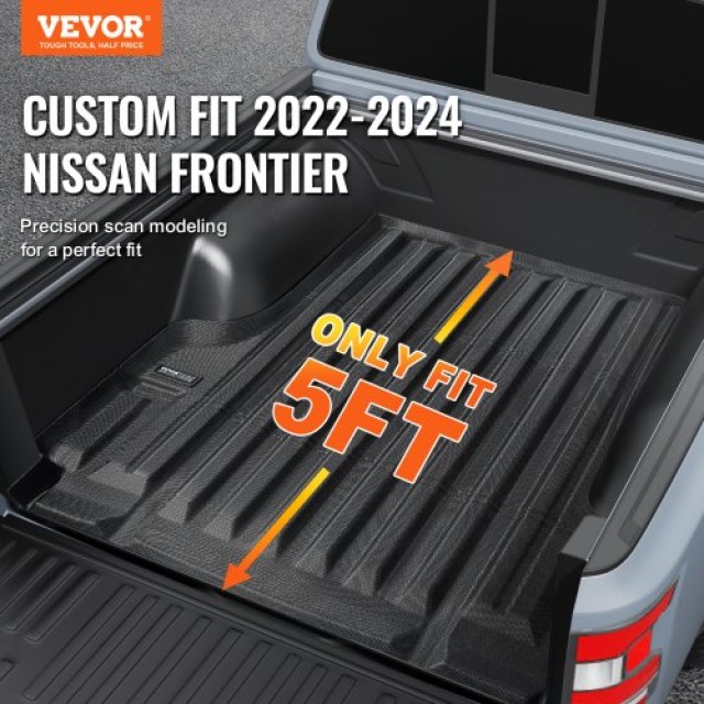 VEVOR  Πατάκι Κρεβατιού για Nissan Frontier 2022-2024 TPE Αξεσουάρ ...