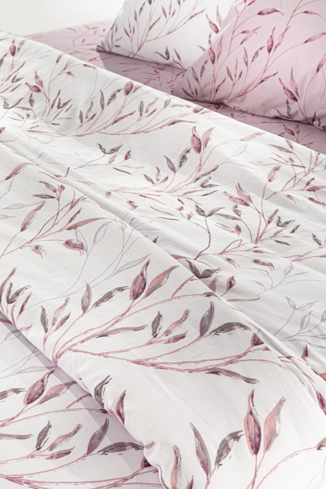 Guy Laroche Σετ 4τμχ Σεντόνια Fleria Melanze με Λάστιχο 170x200+32 - 1110092125035