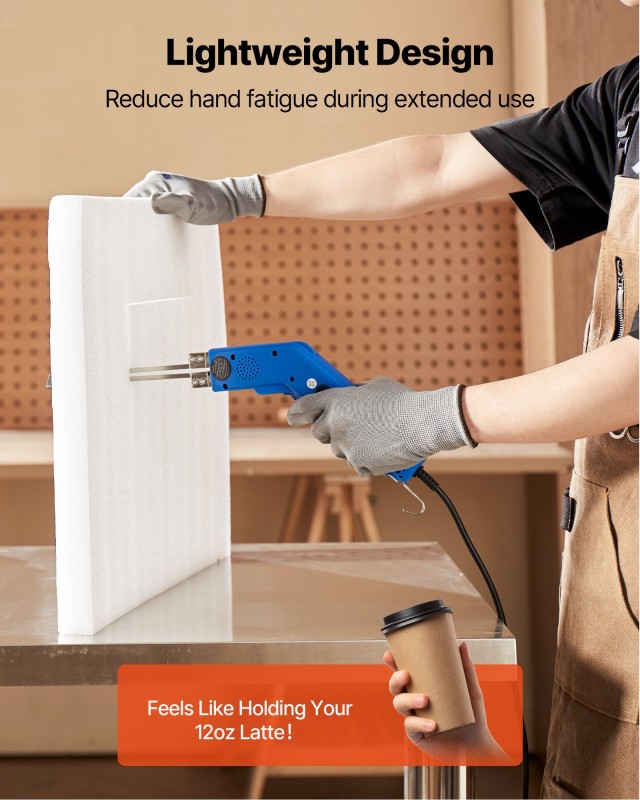 VEVOR Ηλεκτρικό Κόφτη Αφρού 200W 50℉ - 500℉ SCPMQGJ200W8ZXD75001V2