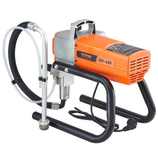 VEVOR Πιστόλι Βαφής Υψηλής Πίεσης 600W για Τοίχους  ZS1500W20LMINDG7WV2