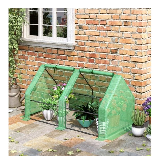Μεταλλικό Θερμοκήπιο 180 x 90 x 90 cm Outsunny 845-204V03GN
