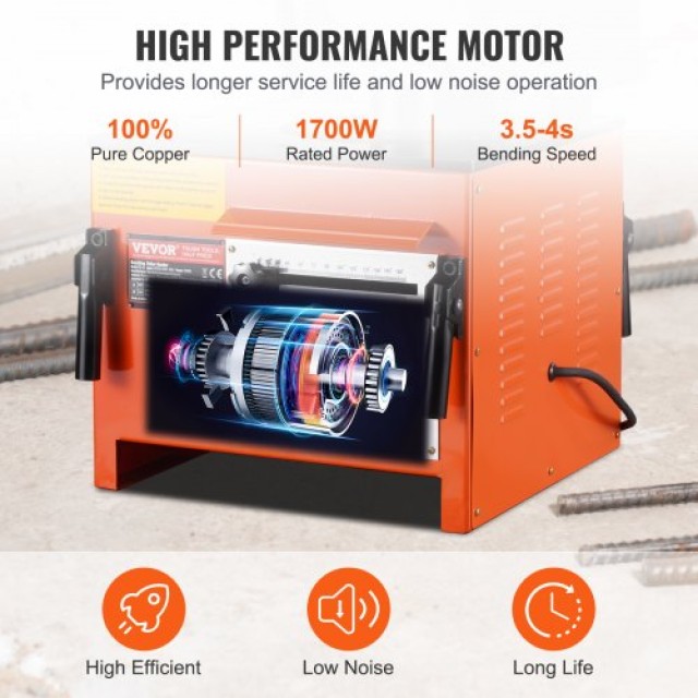 VEVOR  Ηλεκτρική Μηχανή Κάμψης Οπλισμού 1700W 3 Γωνιών έως 25mm TSD... VEVOR  Ηλεκτρική Μηχανή Κάμψης Οπλισμού 1700W 3 Γωνιών έως 25mm TSD...
