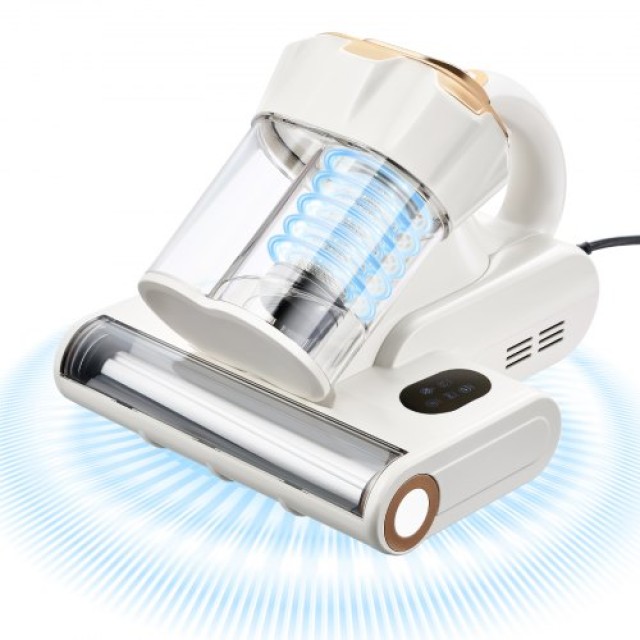VEVOR Σκούπα Στρωμάτων 18Kpa HEPA 550W Λευκή CMY400W14KPAKIOJZ001V2