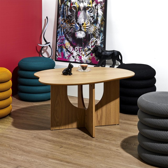 Home Deco Factory Τραπεζάκι Σαλονιού MDF 80 x 42 x 60 HD7388