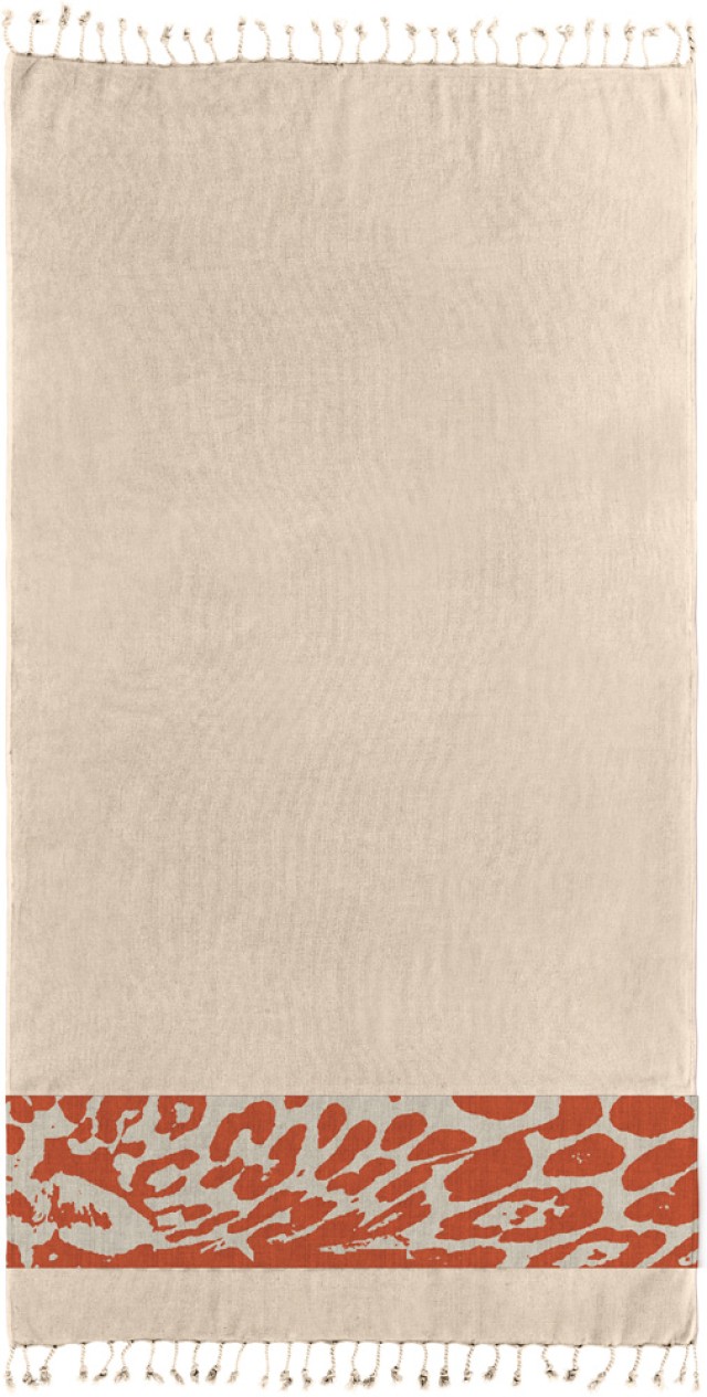 Guy Laroche Πετσέτα Θαλάσσης - Παρεό Pestemal 24 Beige 90x170 ,1130...