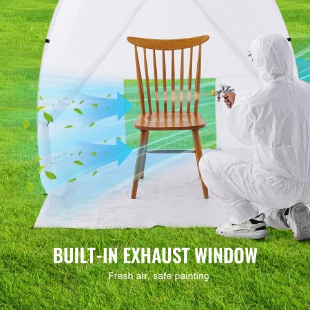 Φορητή Σκηνή Βαφής VEVOR 60x60x70 εκ.  BXSPQ606070INA0UEV0