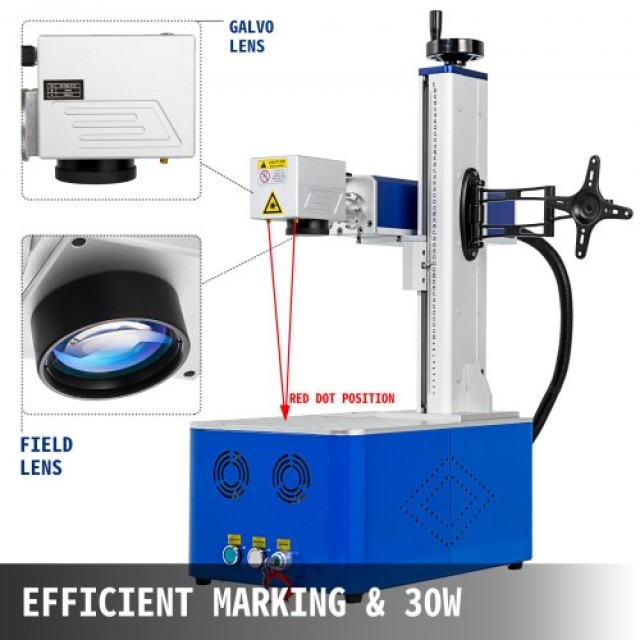 30W Ενσωματωμένο Μηχάνημα Χάραξης Fiber Laser  GXDBJYTS30W000001V1