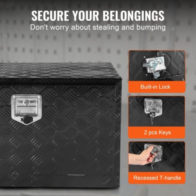 Κουτί Εργαλείων Αλουμινίου VEVOR 36 x 14 x 16 για Φορτηγά & Τροχόσπ... Κουτί Εργαλείων Αλουμινίου VEVOR 36 x 14 x 16 για Φορτηγά & Τροχόσπ...