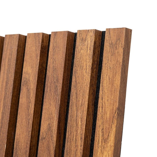 Atmosphera Τρισδιάστατο Πάνελ Τοίχου Καφέ MDF_Ε1 με Ακουστική Μόνωσ...