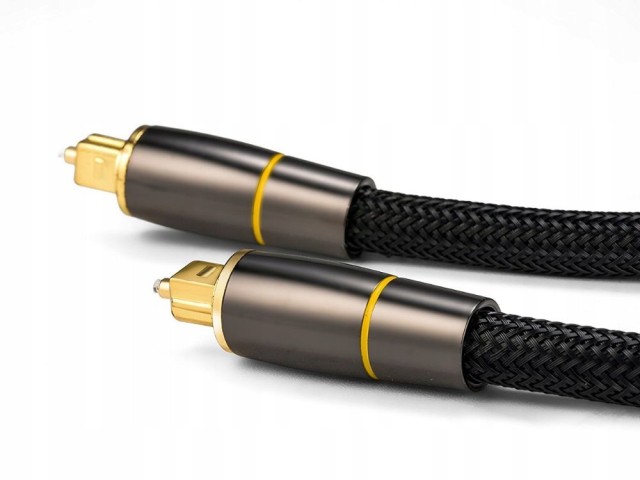 Verk Group 3m Οπτικό Καλώδιο Toslink Digital HQ με Επίχρυσες Ακροδέ...