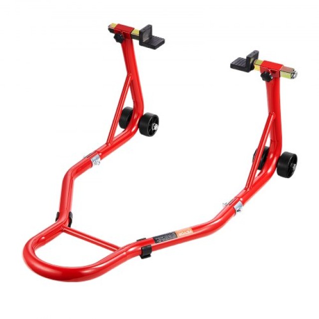 VEVOR Κόκκινη Ανυψωτική Βάση Μοτοσυκλέτας 850 lbs για Πίσω Τροχό YBSJZJHSHL85FTHN6V0