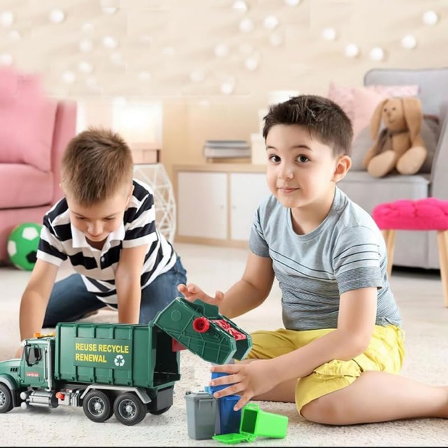 BAKAJI Παιδικό Παιχνίδι Απορριμματοφόρο με Φώτα και Ήχους - Ιδανικό... BAKAJI Παιδικό Παιχνίδι Απορριμματοφόρο με Φώτα και Ήχους - Ιδανικό...