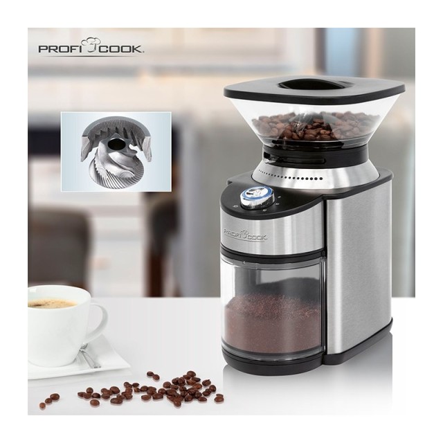 Ηλεκτρικός Μύλος Άλεσης Καφέ  200 W PC-EKM1205 Profi Cook