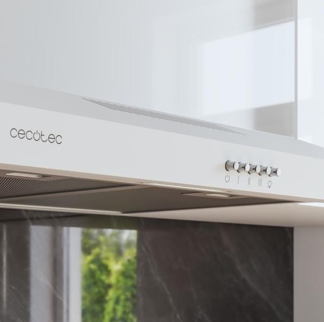 Απορροφητήρας 60 cm Bolero Flux CM 602200 White B Cecotec CEC-02856