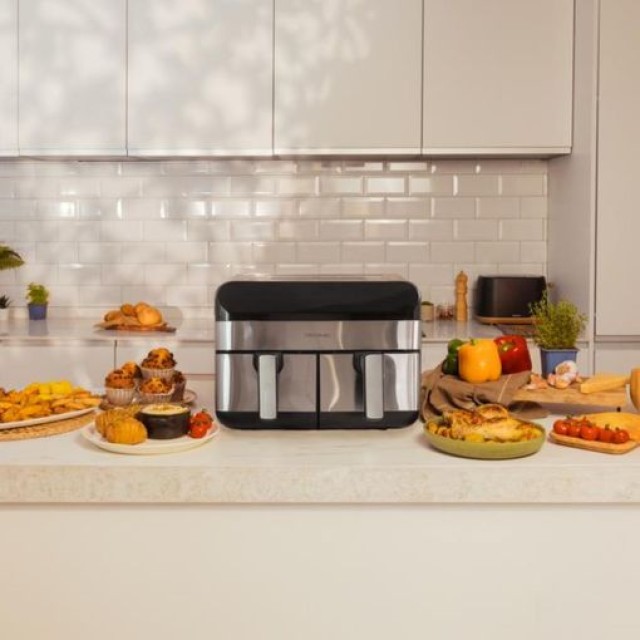 Ψηφιακή Φριτέζα Αέρα Cecofry Advance 9000 Inox με Χωρητικότητα 9 L CECOTEC CEC-03489
