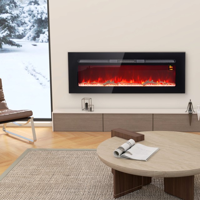 HOMCOM  Ηλεκτρικό Τζάκι 1800W Ρυθμιζόμενο με Τηλεχειριστήριο, από Α... HOMCOM  Ηλεκτρικό Τζάκι 1800W Ρυθμιζόμενο με Τηλεχειριστήριο, από Α...