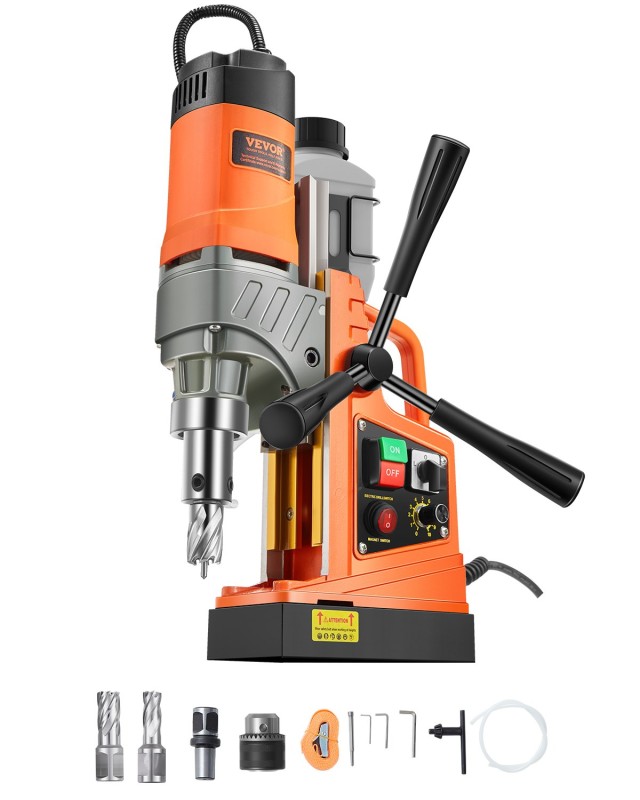 VEVOR Μαγνητικό Δράπανο 1450W Φορητό ZT-45H με Διάμετρο Διάτρησης 1...