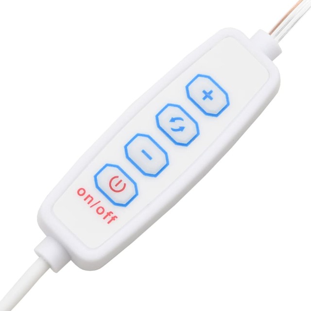 vidaXL Μπουντουάρ με LED Φώτα Λευκό 96x40x142 εκ. 872032 vidaXL Μπουντουάρ με LED Φώτα Λευκό 96x40x142 εκ. 872032