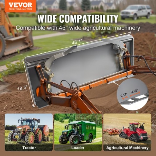 Πλάκα Σύνδεσης 3/8 VEVOR για Skid Steer Kubota Bobcat  HYAZBKSAZB38...