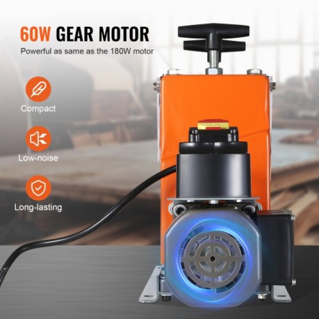 Αυτόματη Μηχανή Απογύμνωσης Καλωδίων VEVOR, 60W, 6 Στρογγυλά & 1 Επ...