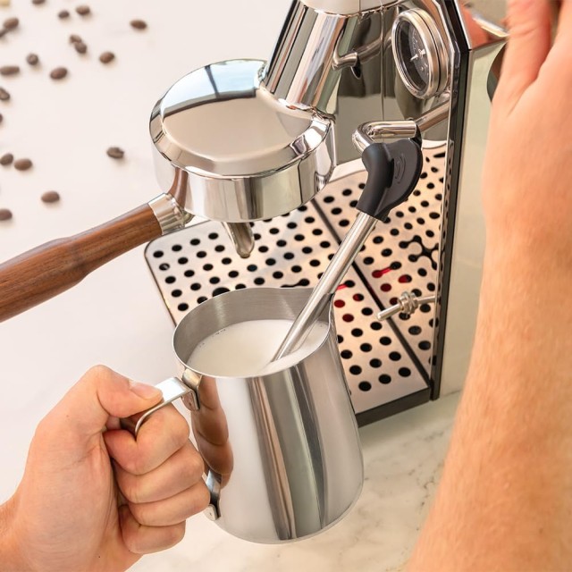Καφετιέρα - Επαγγελματική Μηχανή Espresso με Πίεση 15 Bar Baristeo ...