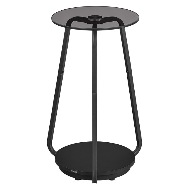 Βοηθητικό Τραπεζάκι Φ30x55cm Μαύρο LET287B16 VASAGLE