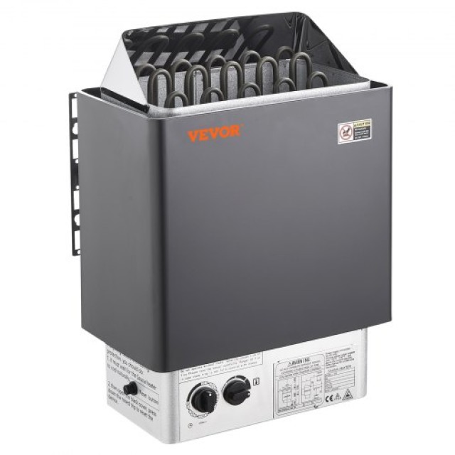 VEVOR  Ηλεκτρική Σόμπα Σάουνας 8KW με Ενσωματωμένο Έλεγχο για 8-12 m3 Σπα Σπιτιού  DSSNLNKLXB8KWKTNAV8