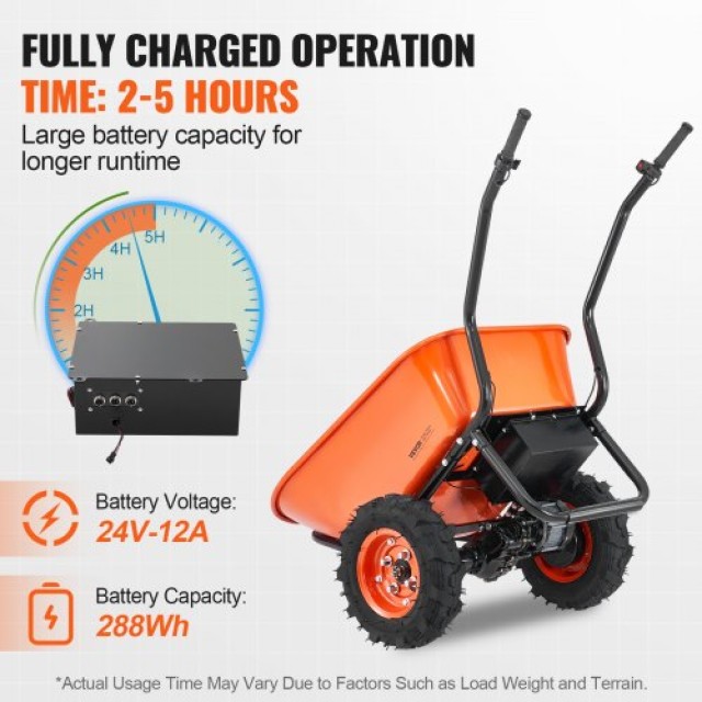 VEVOR  Ηλεκτρικό Καρότσι 7 Κ.Π. 573 λίβρες  DDL2LHYTC2JLJVUC6V2