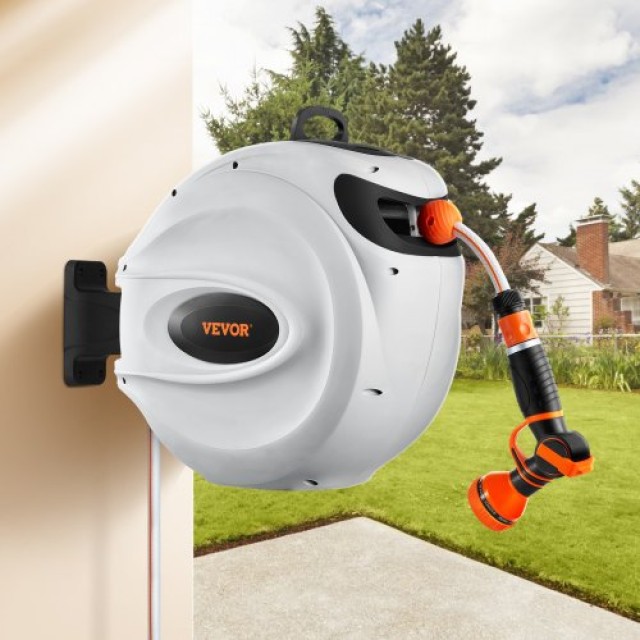 VEVOR Αναδιπλούμενος Σωλήνας Κήπου 1/2 x 98.43 ft Τοίχου KSSJGQSHC200ZFP6ZV0