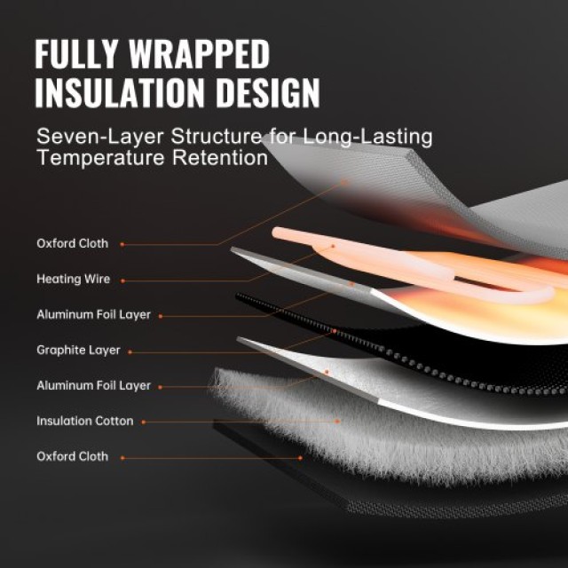 VEVOR Θερμαντήρας Μεταλλικού Δοχείου 55 Γαλ 1300W με Θερμοστάτη  TJ...