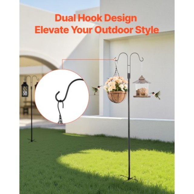 VEVOR Διπλός Γάντζος Πουλιών 8 Τεμάχια 1560mm Βαρέως Τύπου WNGJSMYR...