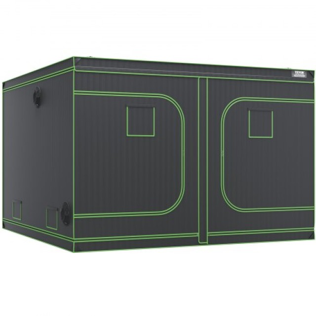 VEVOR Θερμοκήπιο 3x3μ, Ανακλαστικό 600D Mylar με Παράθυρο & Δίσκο  ZZZPJSJSJTHSL5FS4V0