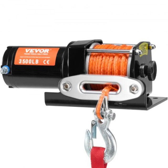 Ηλεκτρικό Βίντσι VEVOR ATV/UTV 3500 lb Συνθετικό Σχοινί Αδιάβροχο μ... Ηλεκτρικό Βίντσι VEVOR ATV/UTV 3500 lb Συνθετικό Σχοινί Αδιάβροχο μ...
