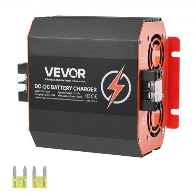 VEVOR Προηγμένος Φορτιστής Μπαταρίας DC 20A 250W για Μολύβδου-Οξέος...