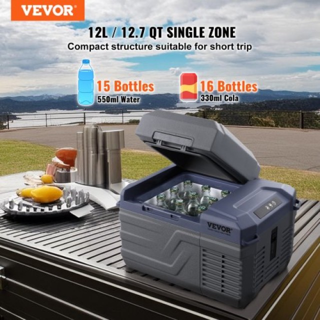 Φορητό Ψυγείο VEVOR 12L για Αυτοκίνητο/Σπίτι  WLCZBXX12LDQFHT0EV2