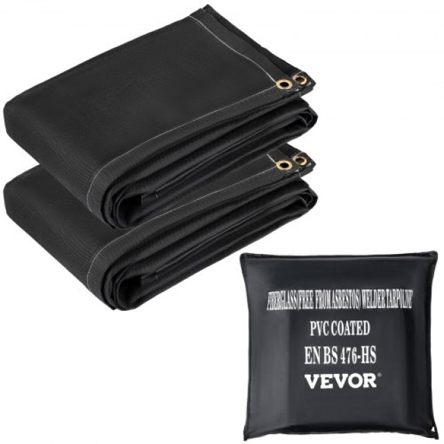 VEVOR Κουβέρτες Πυρόσβεσης Fiberglass 2 Τεμάχια HTHSJBDD6X102TY0FV0