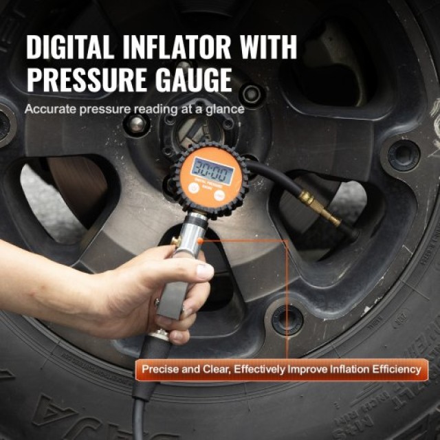 VEVOR  Φορητός Αεροσυμπιεστής 6L 6.35CFM 150PSI ZXLTCQJDG6CFGIYHHV2