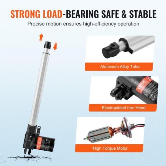 VEVOR  Γραμμικός Ενεργοποιητής 12V 14 Βαρέως Τύπου 6000N IP44 ZXXXZ...