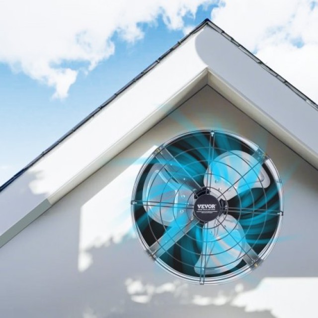 VEVOR Ανεμιστήρας Στέγης 15 1300 CFM με Ρυθμιζόμενο Θερμοστάτη SQFJ15YC1300339LIV2