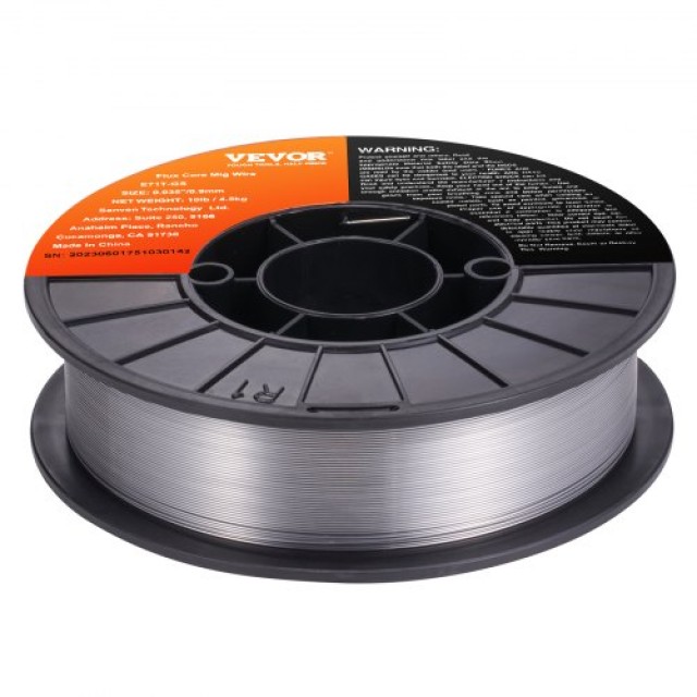 VEVOR Σύρμα Συγκόλλησης Χωρίς Αέριο 0.035, 10LBS για Εξωτερική Χρήσ...