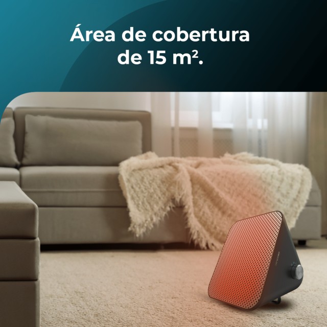 CECOTEC  Θερμαντικό ReadyWarm 1500 Max Κεραμικό Μαύρο με 1500 W, Ρυ...
