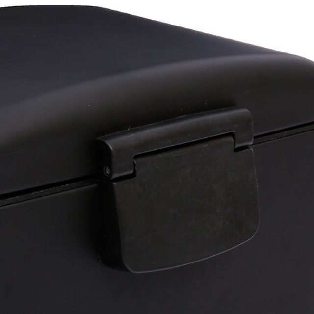 Κάδος Απορριμμάτων με Πεντάλ 30L 34 x 30,5 x 61 cm Μαύρο 133684 5F... Κάδος Απορριμμάτων με Πεντάλ 30L 34 x 30,5 x 61 cm Μαύρο 133684 5F...